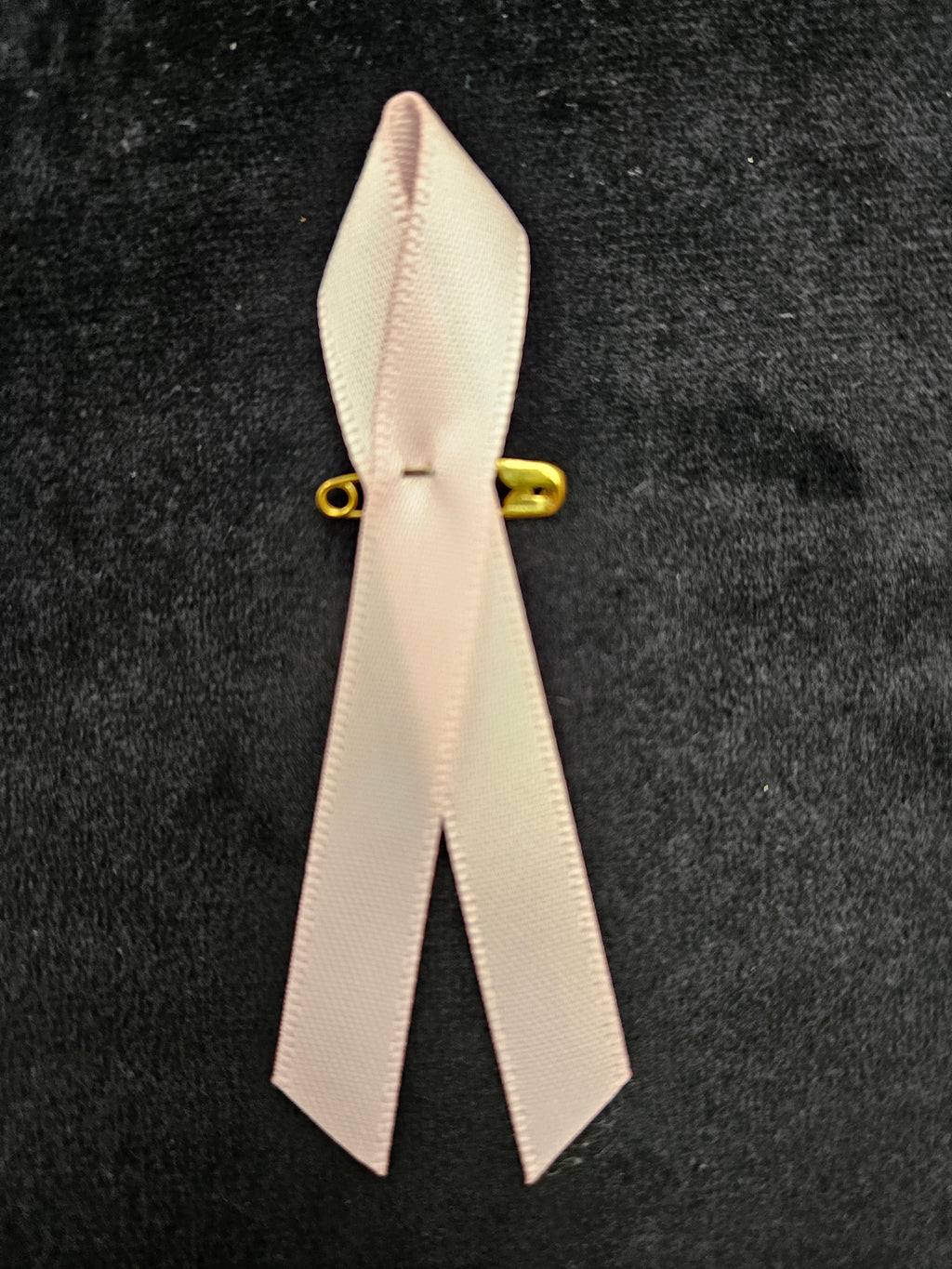 Broches Rubans Roses  avec épingles