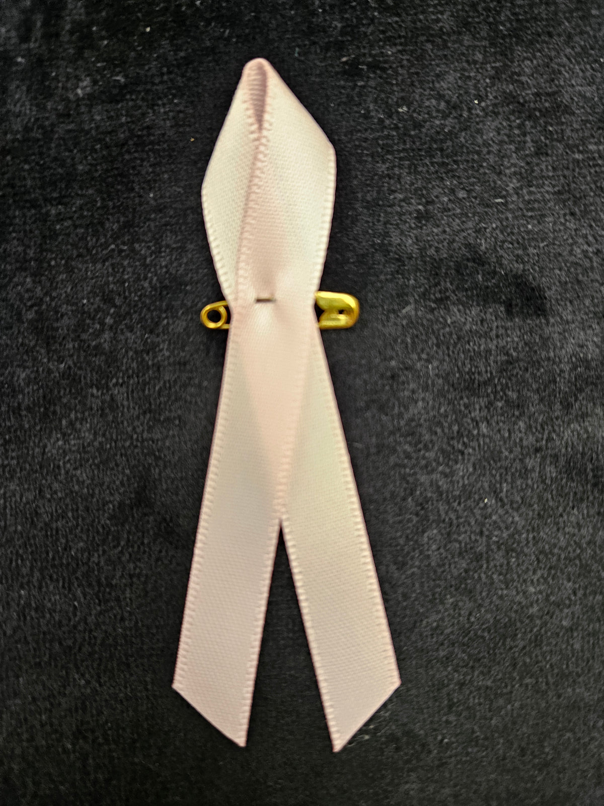 Broches Rubans Roses  avec épingles