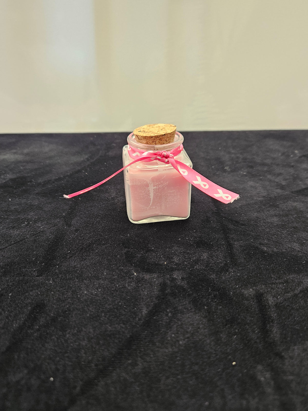 bougies en pot de verre pétales de rose