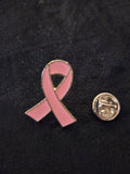 Broches ruban rose sensibilisation au dépistage du cancer du sein
